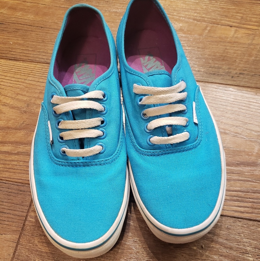 Blue Authentic Vans